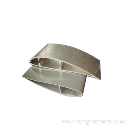 Aluminum airfoil extrusion section fan parts